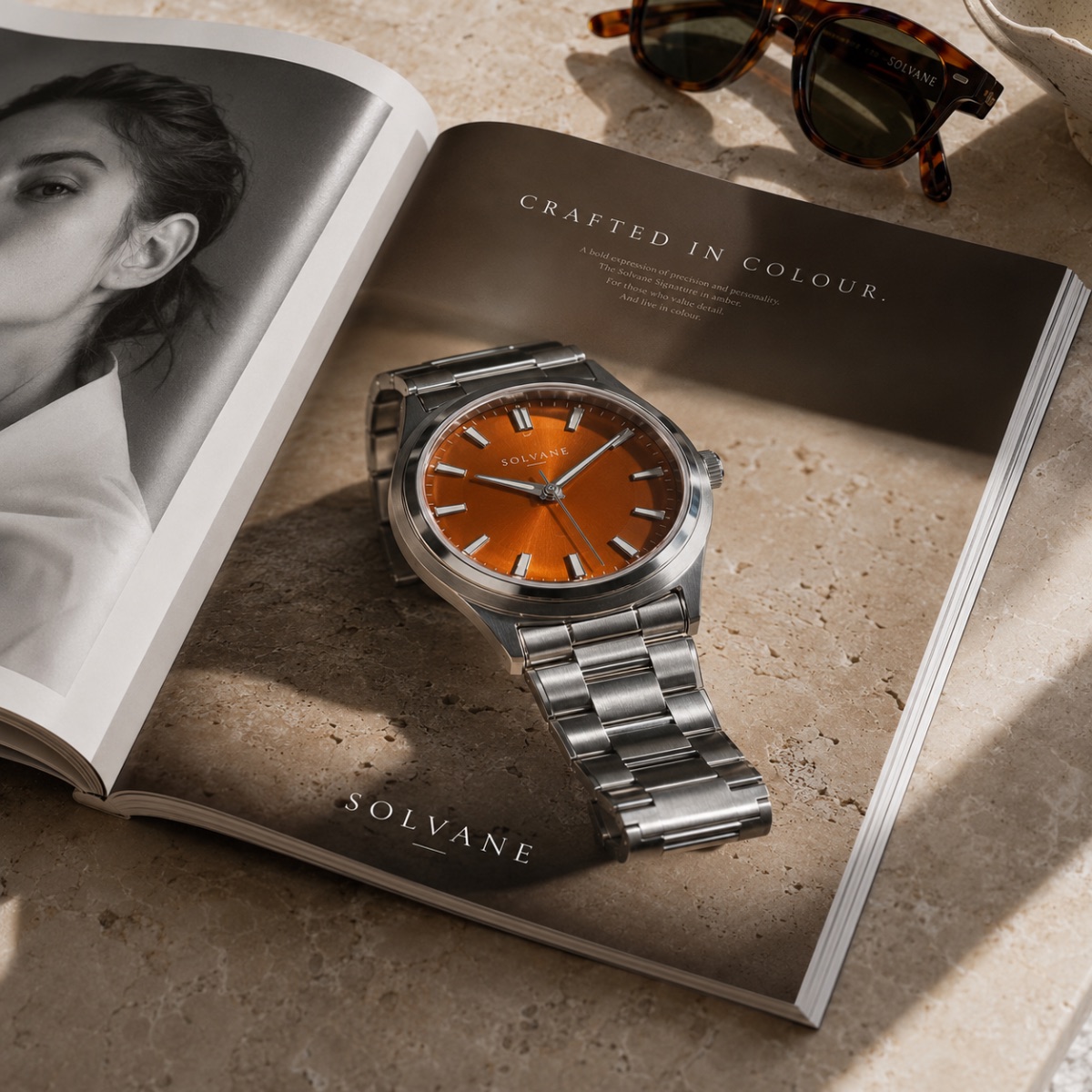 Luxury Watch Brand Campaign 02 product visual and brand campaign design by Powerhouse Media